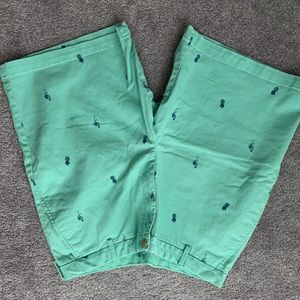 Izod Saltwater stretch chino short. Size 38